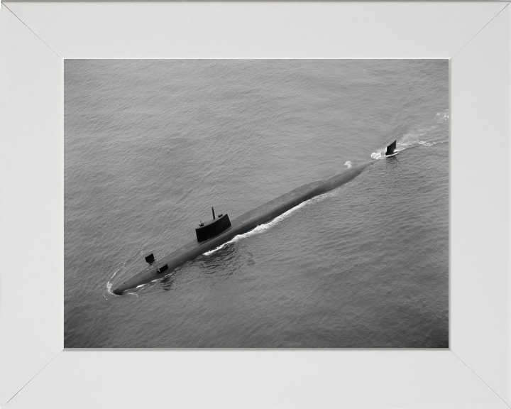HMS Resolution S22 Resolution Class Submarine Aerial View