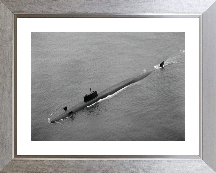 HMS Resolution S22 Resolution Class Submarine Aerial View