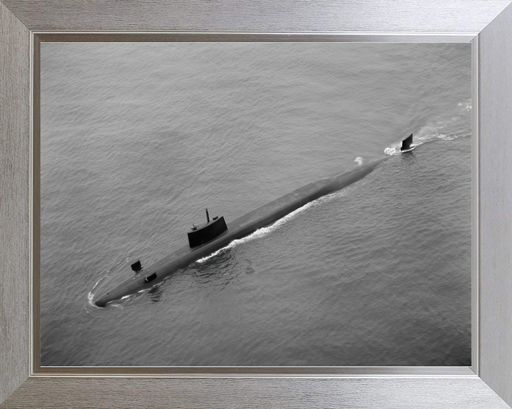 HMS Resolution S22 Resolution Class Submarine Aerial View