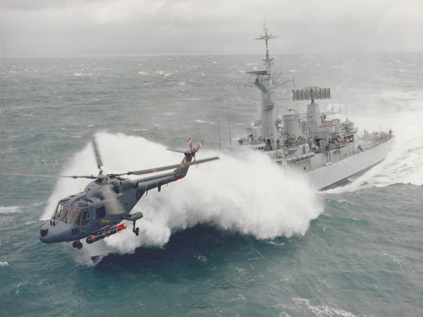 HMS Argonaut F56 Leander Class Frigate 1989