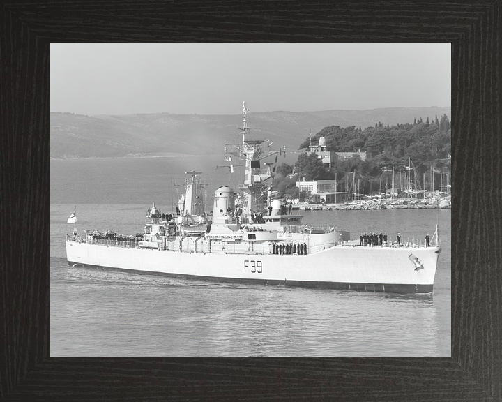 HMS Naiad F39 Leander Class Frigate 1983 Photo Print - Posters, Prints, & Visual Artwork - by Hampshire Prints (image 3 of 9)
