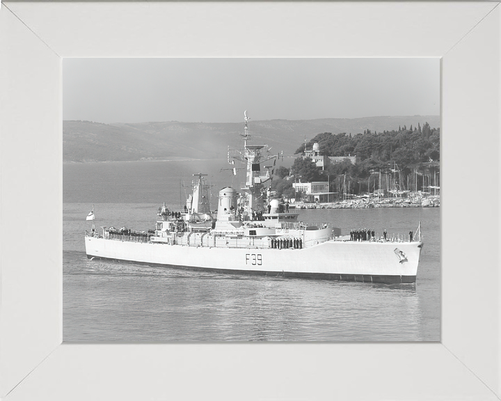 HMS Naiad F39 Leander Class Frigate 1983 Photo Print - Posters, Prints, & Visual Artwork - by Hampshire Prints (image 5 of 9)