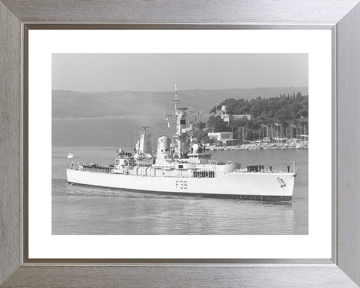 HMS Naiad F39 Leander Class Frigate 1983 Photo Print - Posters, Prints, & Visual Artwork - by Hampshire Prints (image 6 of 9)