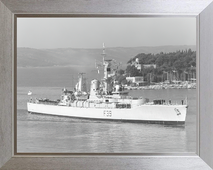 HMS Naiad F39 Leander Class Frigate 1983 Photo Print - Posters, Prints, & Visual Artwork - by Hampshire Prints (image 7 of 9)