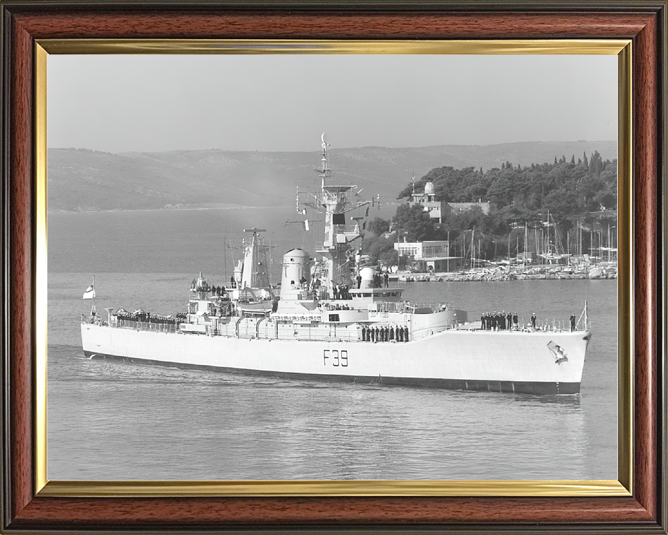 HMS Naiad F39 Leander Class Frigate 1983 Photo Print - Posters, Prints, & Visual Artwork - by Hampshire Prints (image 9 of 9)