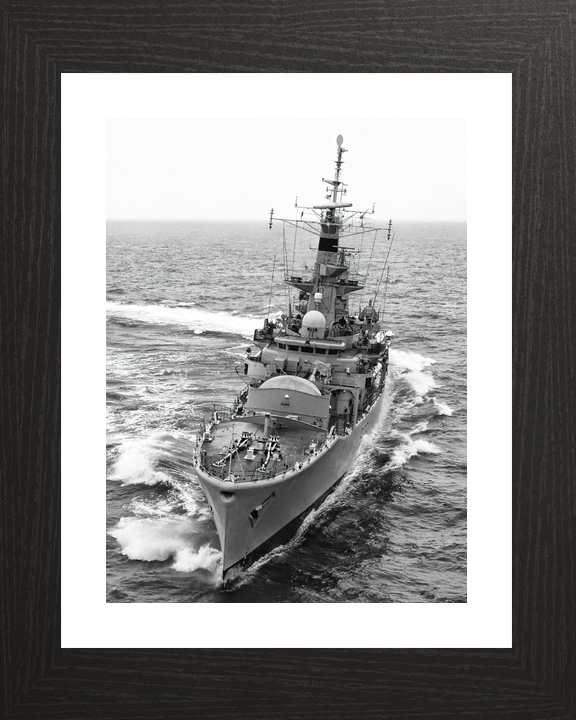 HMS Naiad F39 Leander Class Frigate Bow View Photo Print - Posters, Prints, & Visual Artwork - by Hampshire Prints (image 2 of 9)