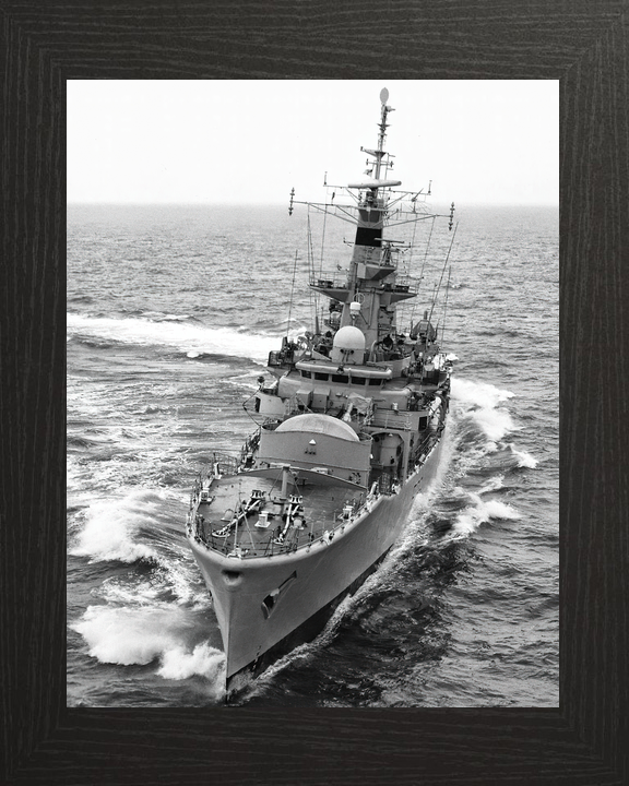 HMS Naiad F39 Leander Class Frigate Bow View Photo Print - Posters, Prints, & Visual Artwork - by Hampshire Prints (image 3 of 9)