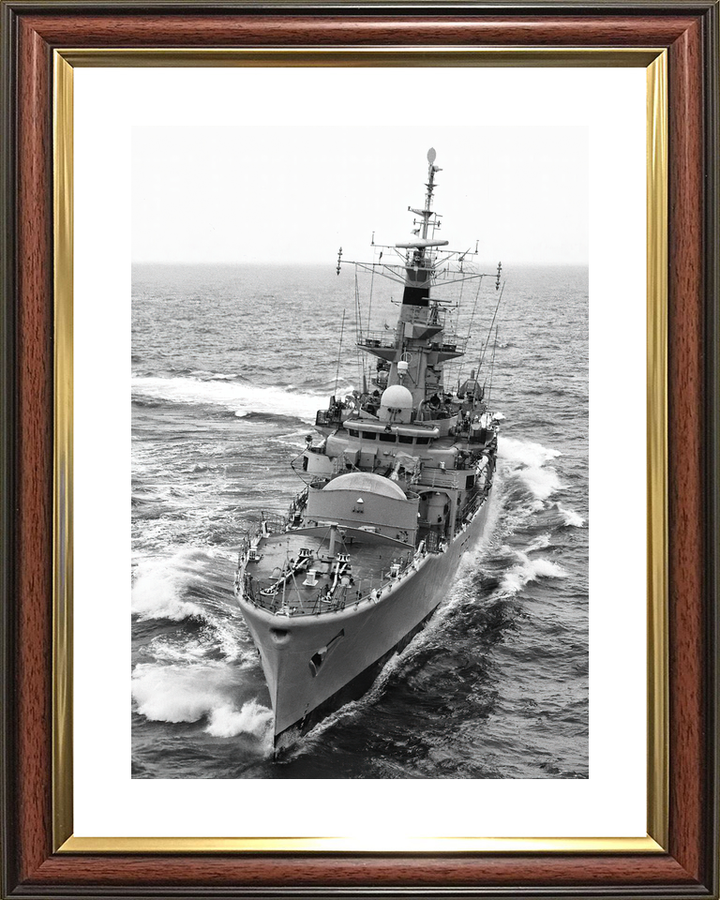 HMS Naiad F39 Leander Class Frigate Bow View Photo Print - Posters, Prints, & Visual Artwork - by Hampshire Prints (image 8 of 9)