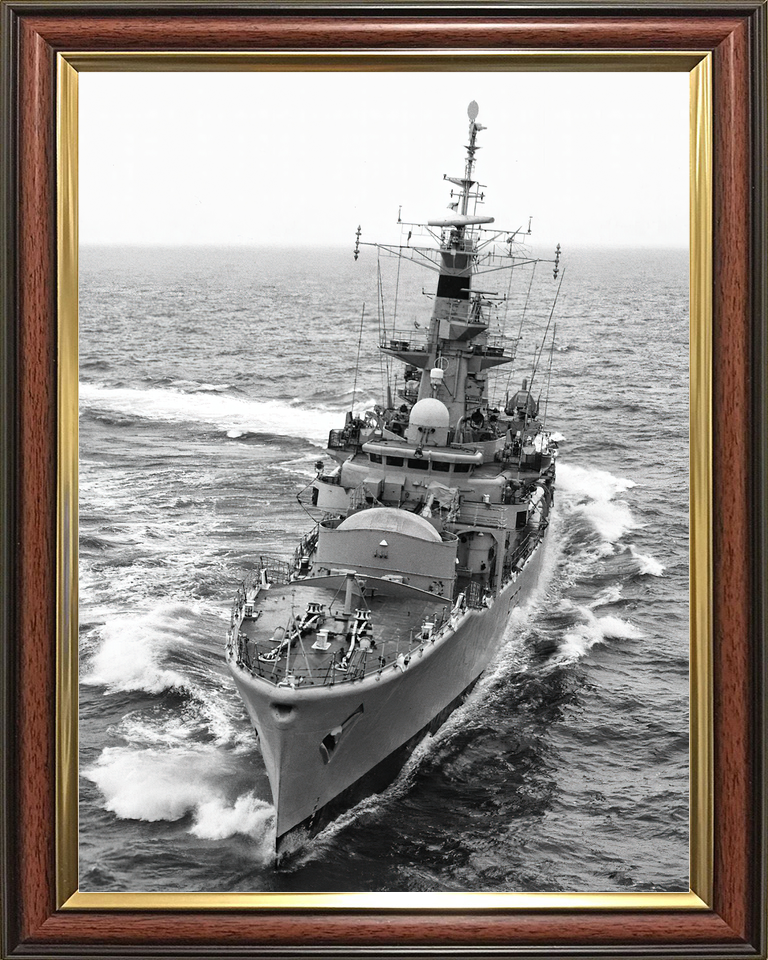 HMS Naiad F39 Leander Class Frigate Bow View Photo Print - Posters, Prints, & Visual Artwork - by Hampshire Prints (image 9 of 9)