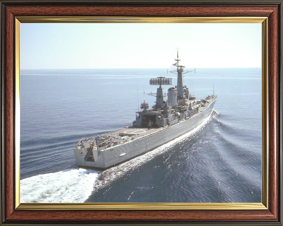 HMS Naiad F39 Leander Class Frigate Photo Print - Posters, Prints, & Visual Artwork - by Hampshire Prints (image 9 of 9)