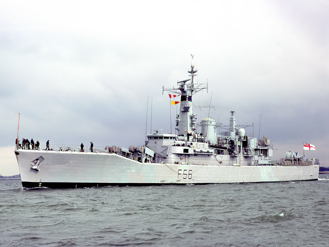 HMS Argonaut (F56) Royal Navy Leander Class Frigate Port Side View Photo Print Wall Art Decor Posters, Prints, & Visual Artwork Hampshire Prints 6 x 4 No Frame No