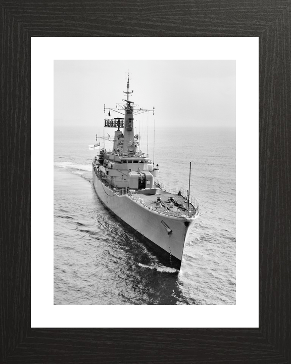 HMS Euryalus (F15) Royal Navy Leander Class Frigate Starboard Bow View Photo Print Wall Art Decor - Posters, Prints, & Visual Artwork - by Hampshire Prints (image 2 of 9)