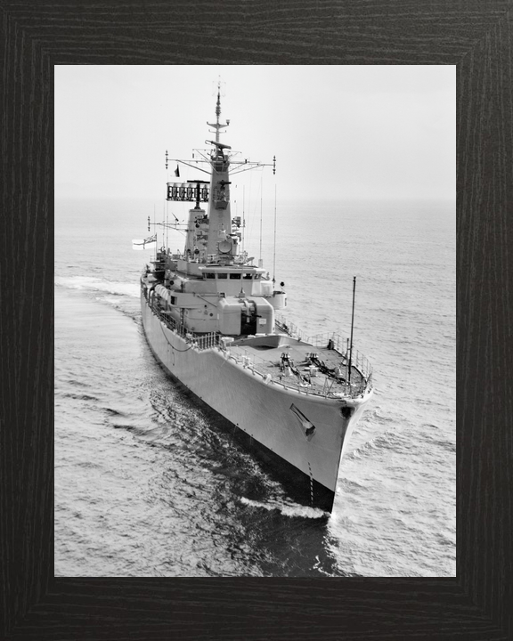 HMS Euryalus (F15) Royal Navy Leander Class Frigate Starboard Bow View Photo Print Wall Art Decor - Posters, Prints, & Visual Artwork - by Hampshire Prints (image 3 of 9)