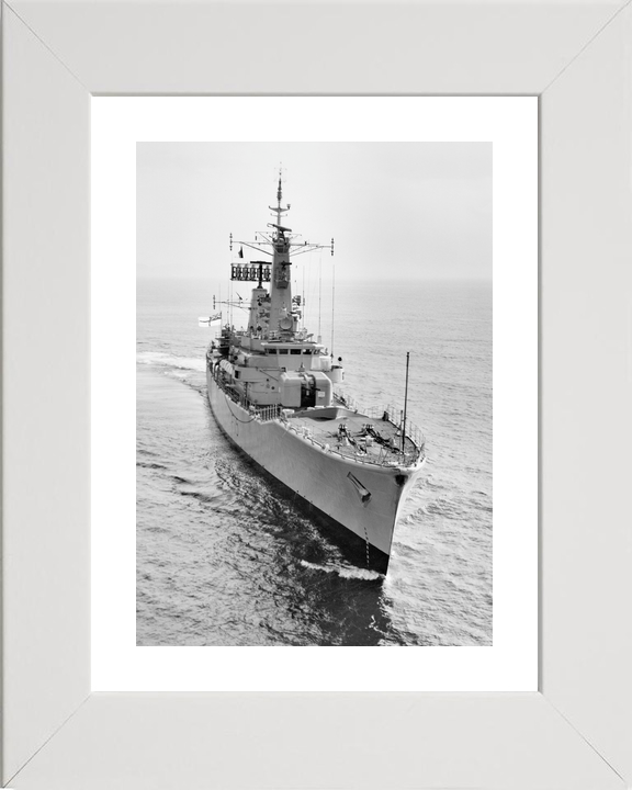 HMS Euryalus (F15) Royal Navy Leander Class Frigate Starboard Bow View Photo Print Wall Art Decor - Posters, Prints, & Visual Artwork - by Hampshire Prints (image 4 of 9)