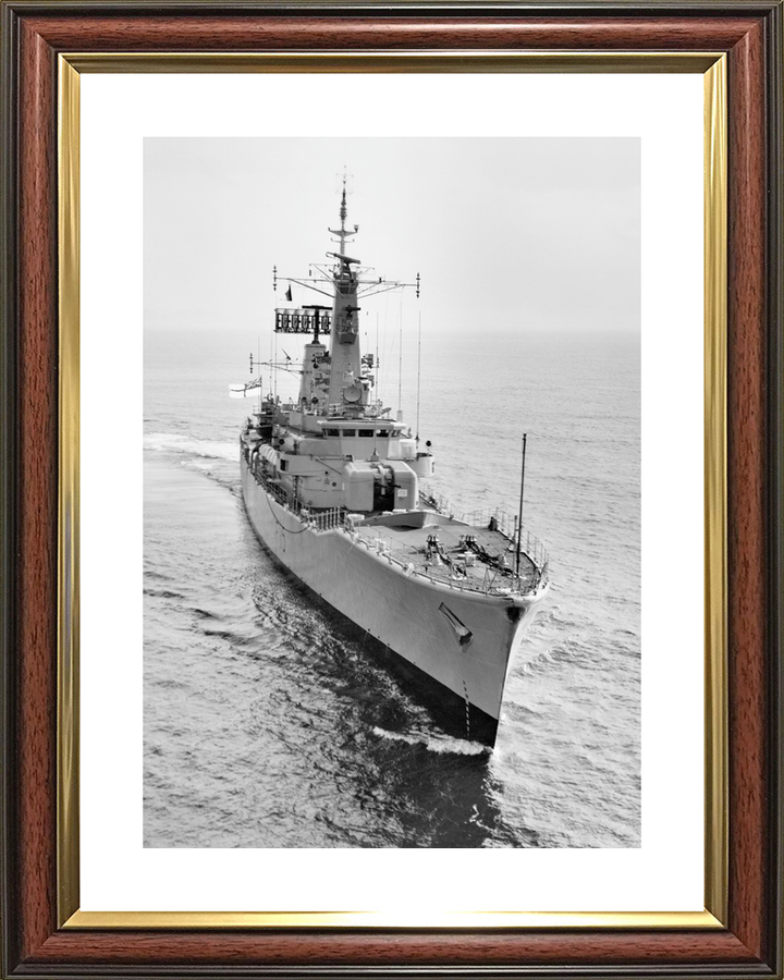 HMS Euryalus (F15) Royal Navy Leander Class Frigate Starboard Bow View Photo Print Wall Art Decor - Posters, Prints, & Visual Artwork - by Hampshire Prints (image 8 of 9)