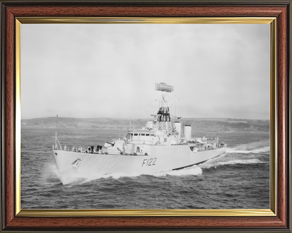 HMS Gurkha (F122) Royal Navy Tribal Class Frigate Underway Port View Photo Print Wall Art Decor - Posters, Prints, & Visual Artwork - by Hampshire Prints (image 9 of 9)