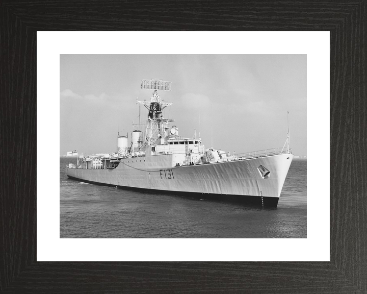 HMS Nubian F131 Tribal Class Frigate Starboard View Photo Print - Posters, Prints, & Visual Artwork - by Hampshire Prints (image 2 of 9)
