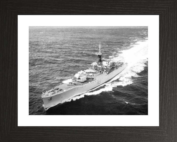 HMS Scarborough F63 Whitby Class Frigate September 1961 At Sea Photo Print - Posters, Prints, & Visual Artwork - by Hampshire Prints (image 2 of 9)