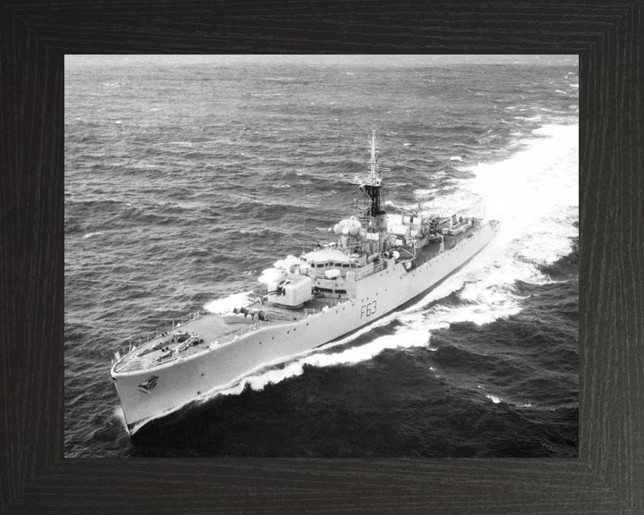 HMS Scarborough F63 Whitby Class Frigate September 1961 At Sea Photo Print - Posters, Prints, & Visual Artwork - by Hampshire Prints (image 3 of 9)