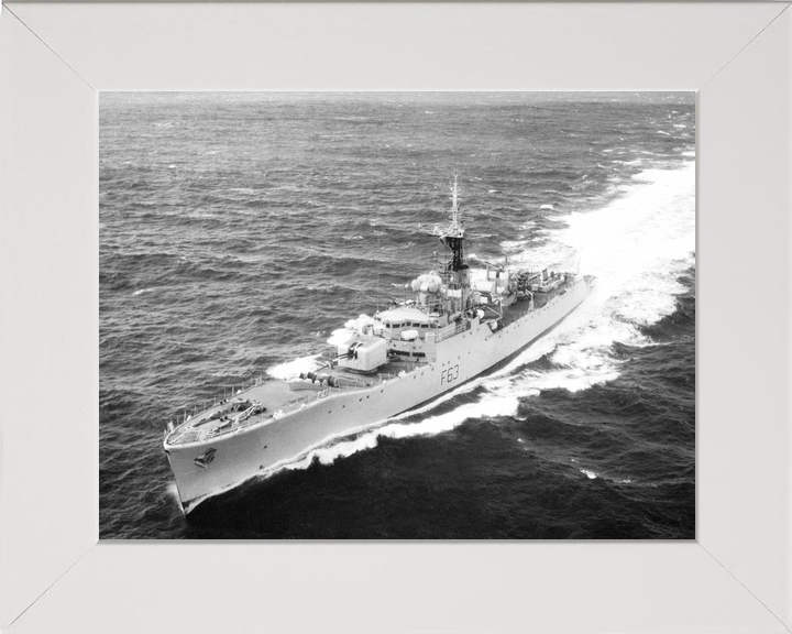 HMS Scarborough F63 Whitby Class Frigate September 1961 At Sea Photo Print - Posters, Prints, & Visual Artwork - by Hampshire Prints (image 5 of 9)