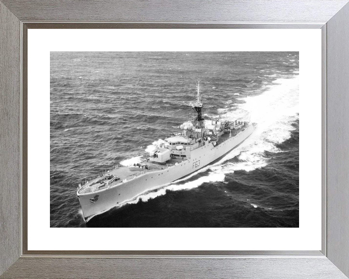 HMS Scarborough F63 Whitby Class Frigate September 1961 At Sea Photo Print - Posters, Prints, & Visual Artwork - by Hampshire Prints (image 6 of 9)