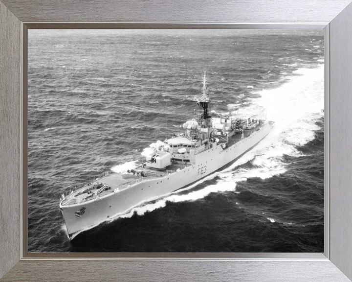 HMS Scarborough F63 Whitby Class Frigate September 1961 At Sea Photo Print - Posters, Prints, & Visual Artwork - by Hampshire Prints (image 7 of 9)