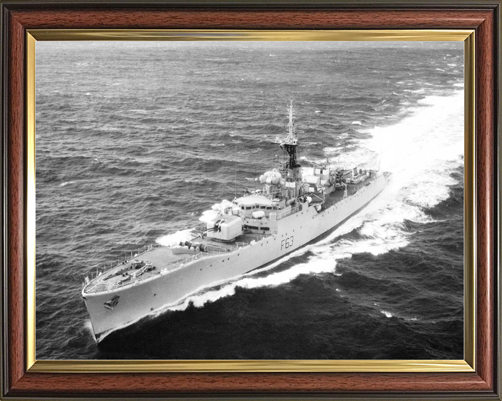 HMS Scarborough F63 Whitby Class Frigate September 1961 At Sea Photo Print - Posters, Prints, & Visual Artwork - by Hampshire Prints (image 9 of 9)