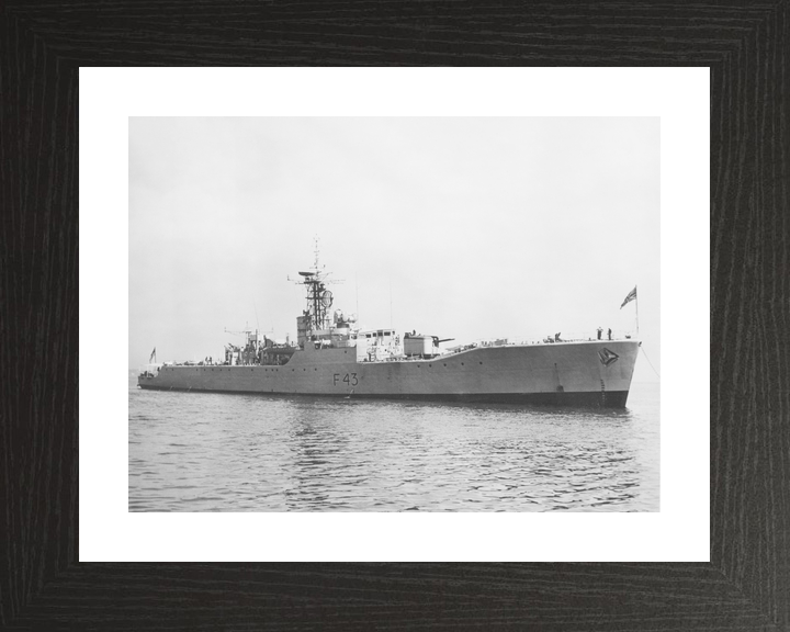 HMS Torquay F43 Whitby Class Frigate December 1960 Photo Print - Posters, Prints, & Visual Artwork - by Hampshire Prints (image 2 of 9)