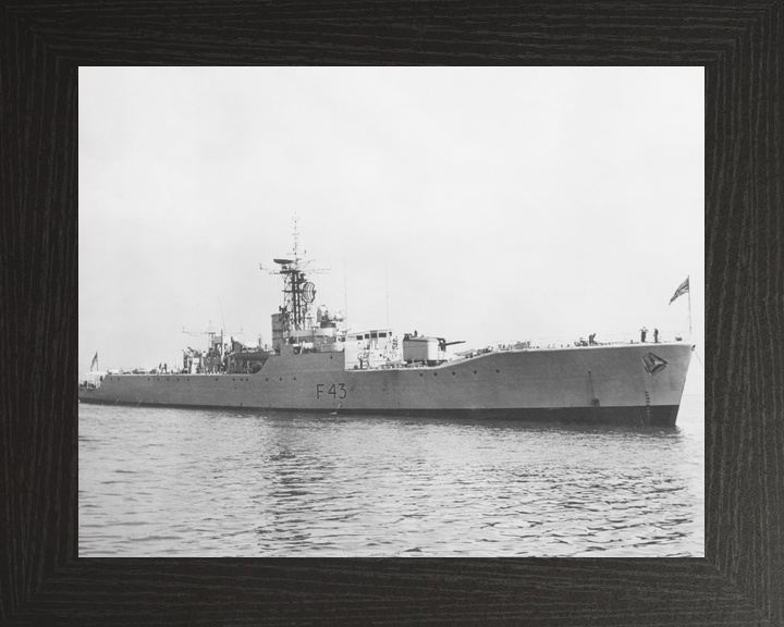 HMS Torquay F43 Whitby Class Frigate December 1960 Photo Print - Posters, Prints, & Visual Artwork - by Hampshire Prints (image 3 of 9)