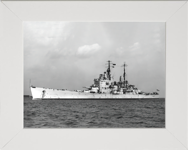 HMS Vanguard 23 Fast Battleship 1946 Photo Print - Posters, Prints, & Visual Artwork - by Hampshire Prints (image 5 of 9)
