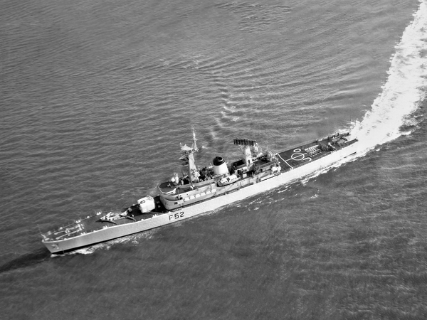 HMS Juno F52 Leander Class Frigate 8 September 1967