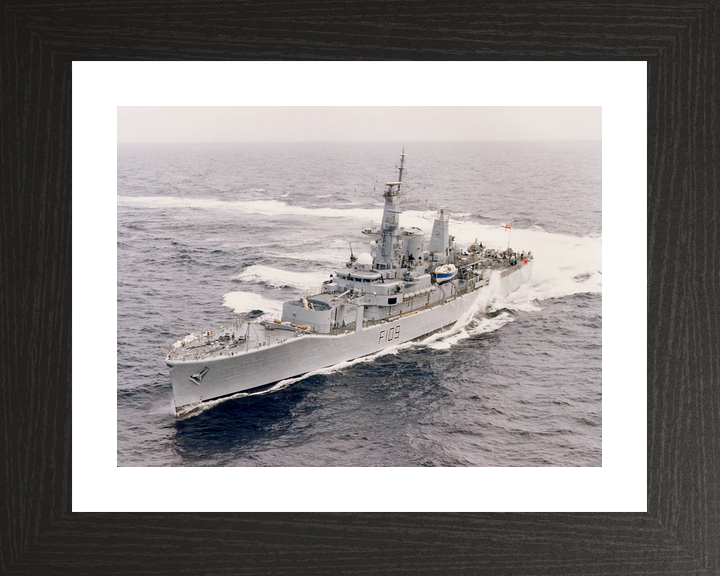 HMS Leander F109 Leander Class Frigate Starboard Turn Photo Print - Posters, Prints, & Visual Artwork - by Hampshire Prints (image 2 of 9)
