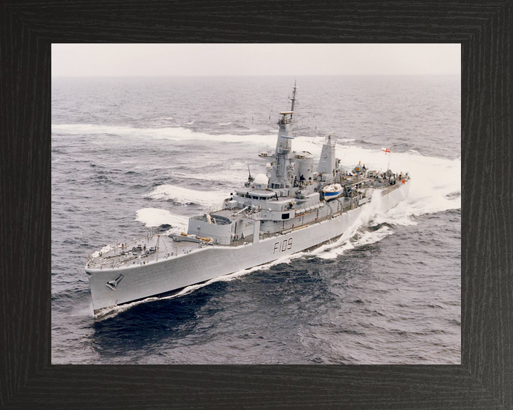 HMS Leander F109 Leander Class Frigate Starboard Turn Photo Print - Posters, Prints, & Visual Artwork - by Hampshire Prints (image 3 of 9)