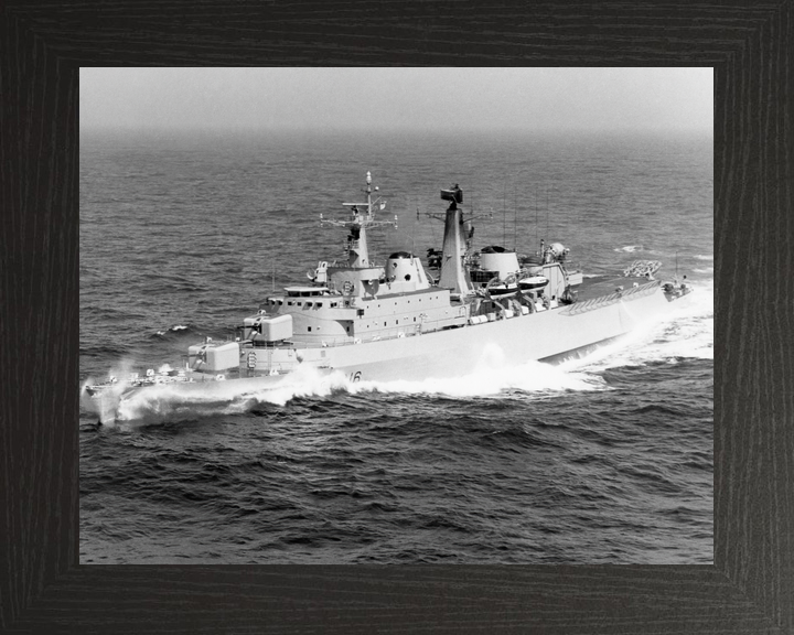 HMS London D16 County Class Destroyer 1964 At Sea Port Side View Photo Print - Posters, Prints, & Visual Artwork - by Hampshire Prints (image 3 of 9)