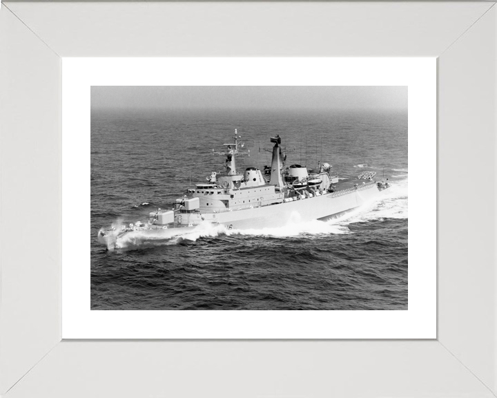 HMS London D16 County Class Destroyer 1964 At Sea Port Side View Photo Print - Posters, Prints, & Visual Artwork - by Hampshire Prints (image 4 of 9)