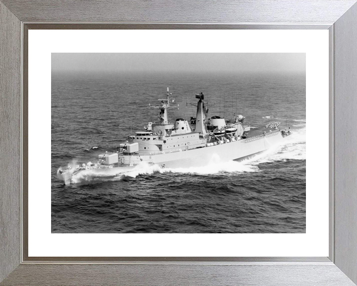 HMS London D16 County Class Destroyer 1964 At Sea Port Side View Photo Print - Posters, Prints, & Visual Artwork - by Hampshire Prints (image 6 of 9)