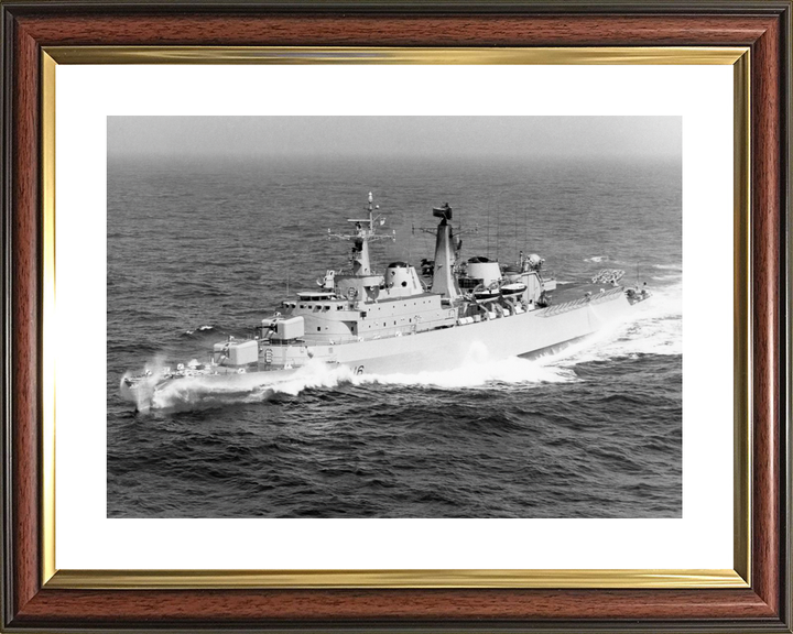 HMS London D16 County Class Destroyer 1964 At Sea Port Side View Photo Print - Posters, Prints, & Visual Artwork - by Hampshire Prints (image 8 of 9)