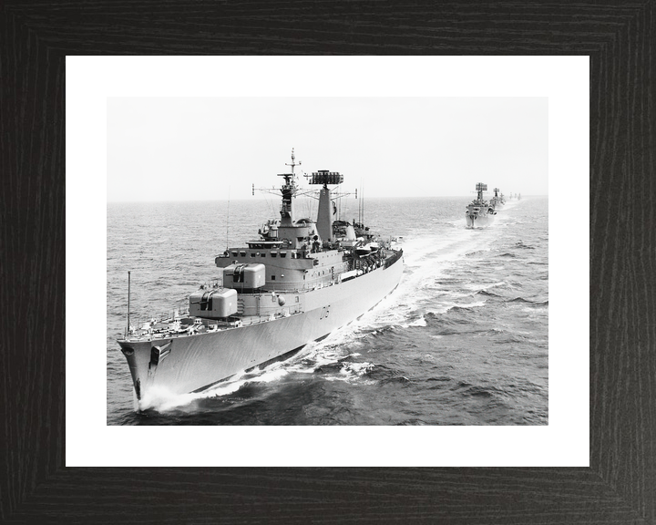 HMS London D16 County Class Destroyer 1971 Photo Print - Posters, Prints, & Visual Artwork - by Hampshire Prints (image 2 of 9)