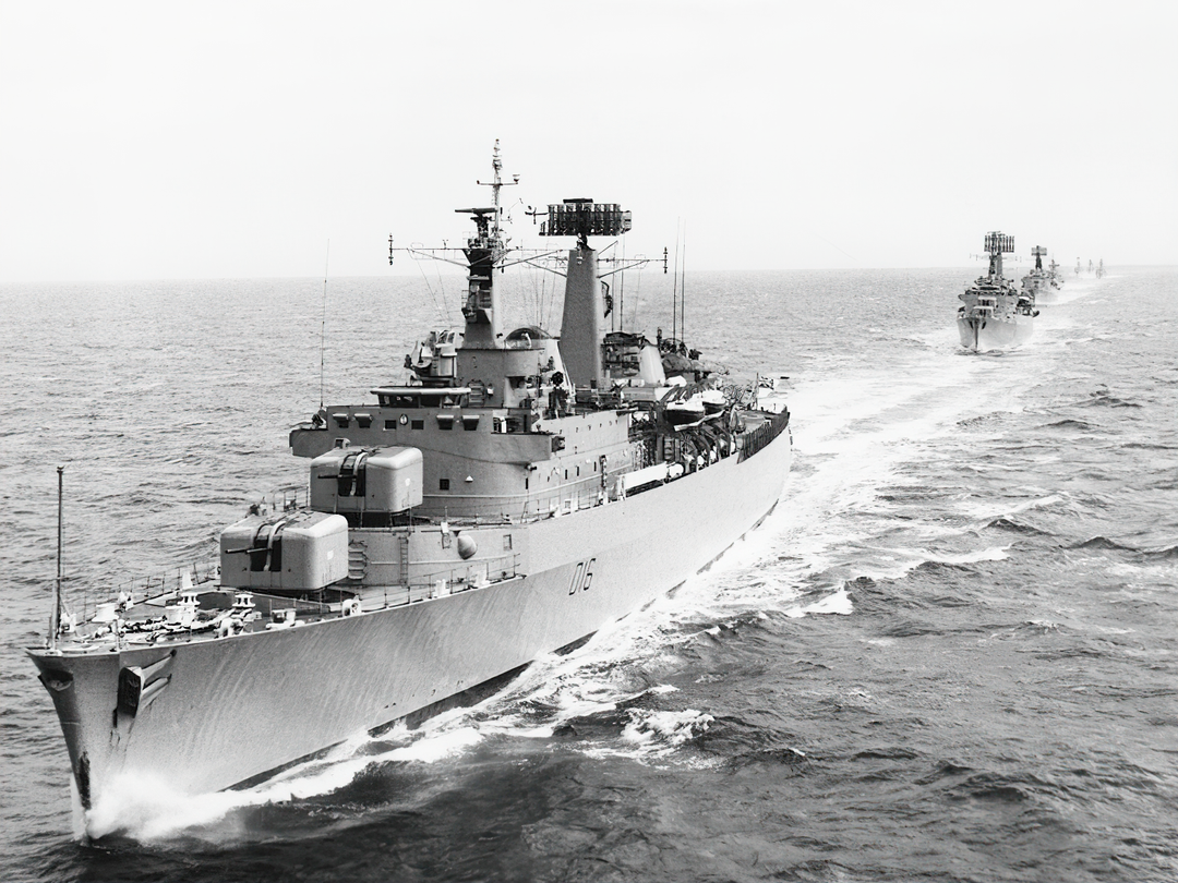 HMS London D16 County Class Destroyer 1971 Photo Print - Posters, Prints, & Visual Artwork - by Hampshire Prints (image 1 of 9)