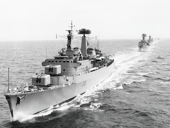 HMS London D16 County Class Destroyer 1971 Photo Print - Posters, Prints, & Visual Artwork - by Hampshire Prints (image 1 of 9)