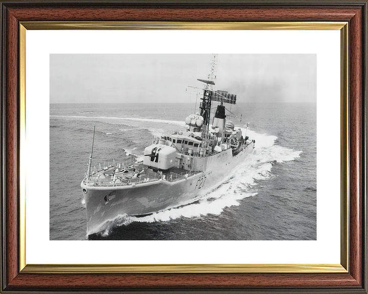 HMS Lynx F27 Leopard Class Frigate Turning to Starboard Photo Print - Posters, Prints, & Visual Artwork - by Hampshire Prints (image 8 of 9)