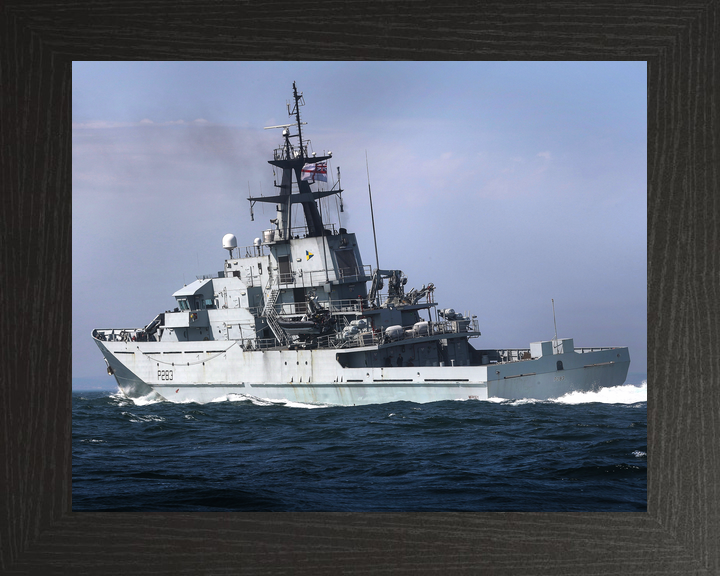 HMS Mersey P283 River Class Patrol Vessel May 2018 Photo Print - Posters, Prints, & Visual Artwork - by Hampshire Prints (image 3 of 9)