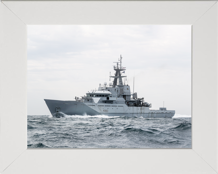 HMS Mersey P283 River Class Patrol Vessel August 2020 Photo Print - Posters, Prints, & Visual Artwork - by Hampshire Prints (image 5 of 9)