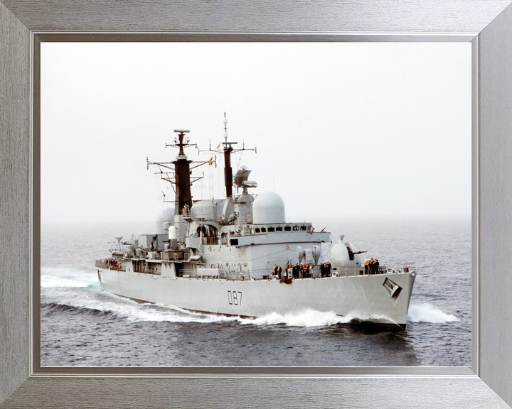 HMS Newcastle D87 Type 42 Destroyer July 1988 Starboard Bow View Photo Print - Posters, Prints, & Visual Artwork - by Hampshire Prints (image 7 of 9)