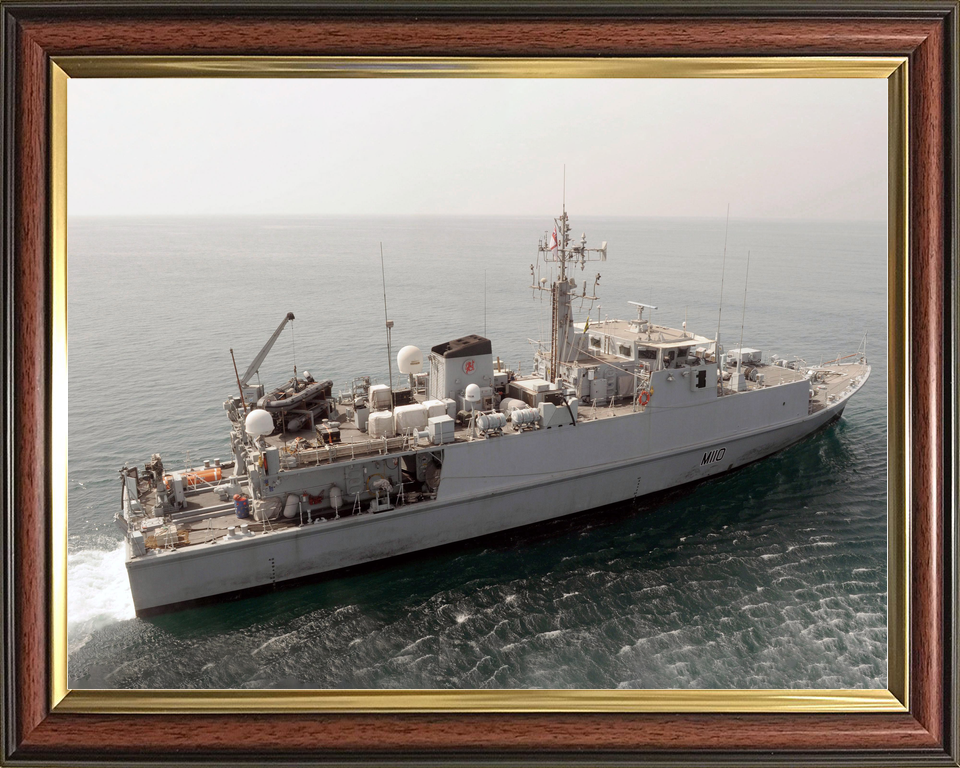 HMS Ramsey M110 Sandown Class Minehunter November 2009 Photo Print - Posters, Prints, & Visual Artwork - by Hampshire Prints (image 9 of 9)