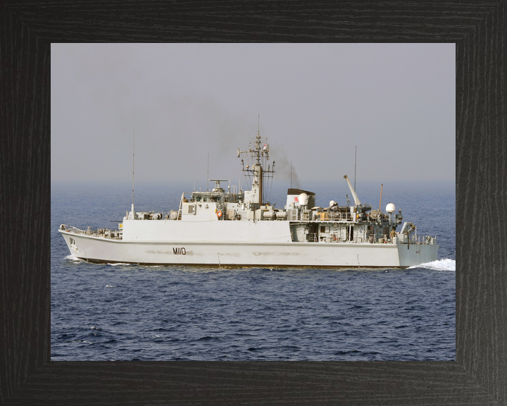 HMS Ramsey M110 Sandown Class Minehunter July 2014 Photo Print - Posters, Prints, & Visual Artwork - by Hampshire Prints (image 3 of 9)
