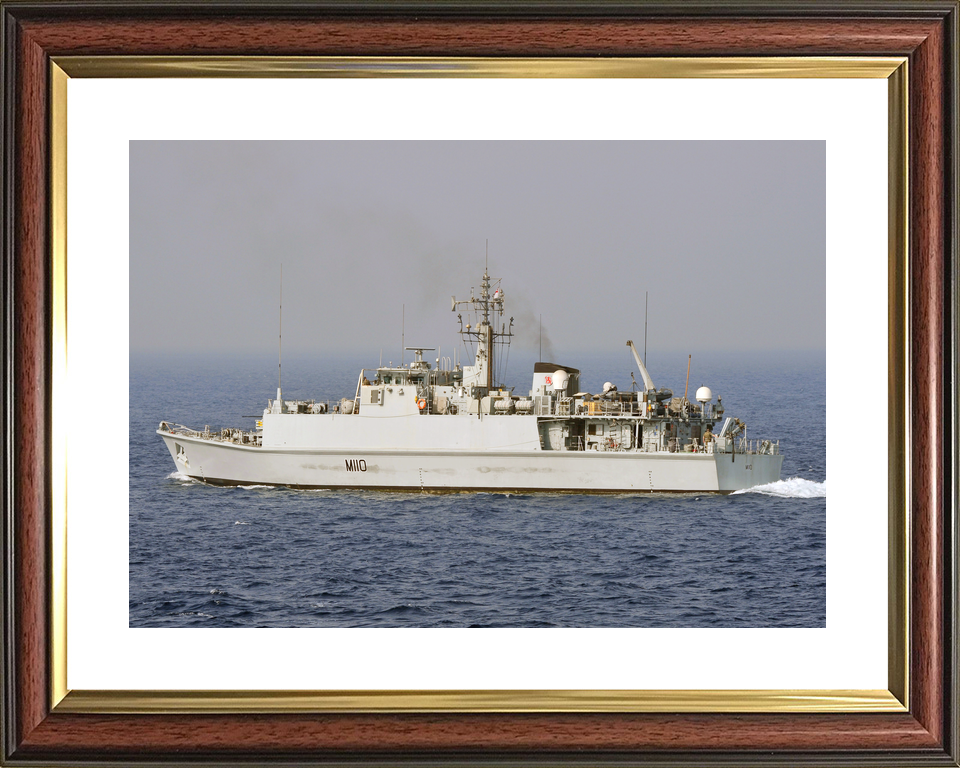 HMS Ramsey M110 Sandown Class Minehunter July 2014 Photo Print - Posters, Prints, & Visual Artwork - by Hampshire Prints (image 8 of 9)