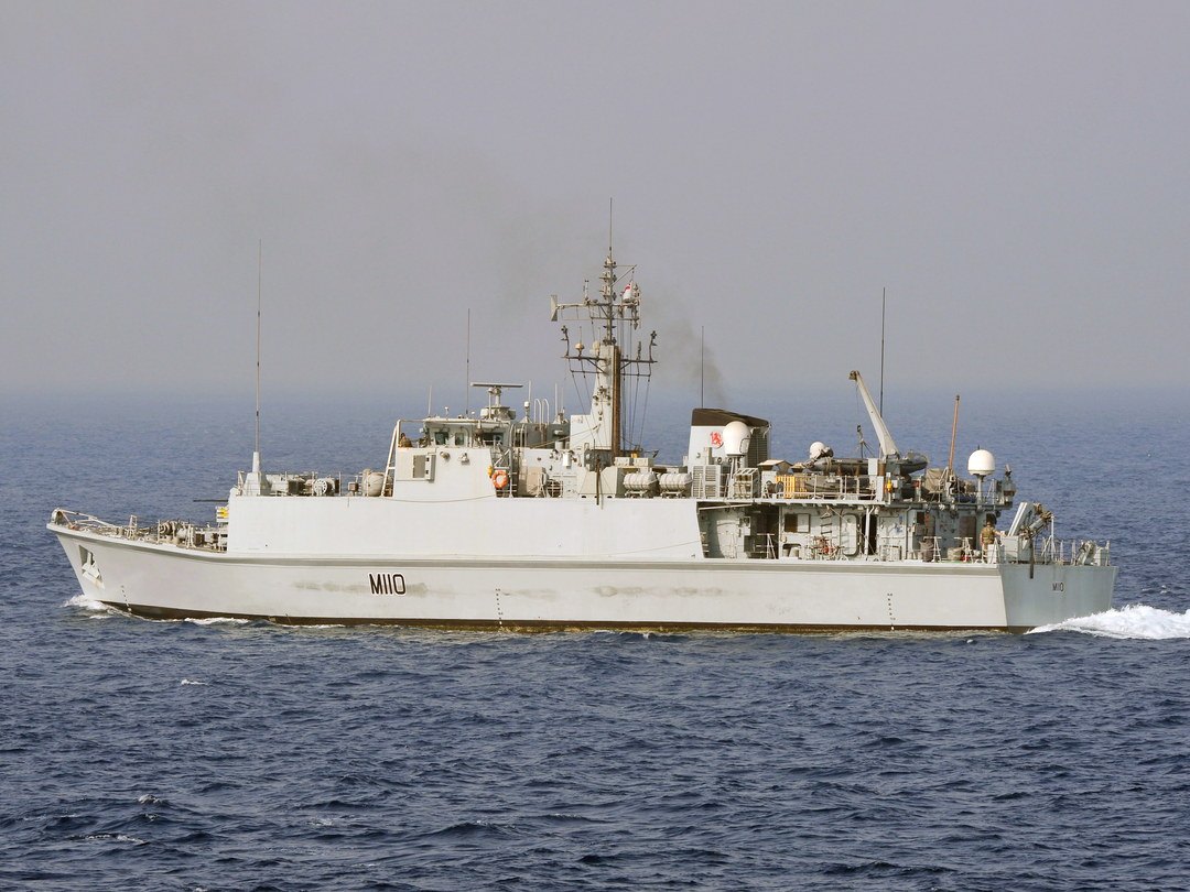 HMS Ramsey M110 Sandown Class Minehunter July 2014 Photo Print - Posters, Prints, & Visual Artwork - by Hampshire Prints (image 1 of 9)