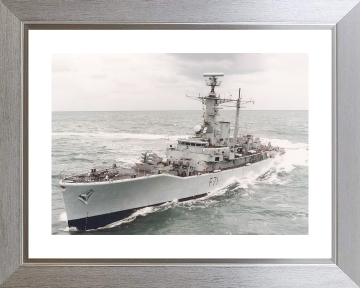 HMS Scylla F71 High Port Bow View Leander Class Frigate Photo Print - Posters, Prints, & Visual Artwork - by Hampshire Prints (image 6 of 9)