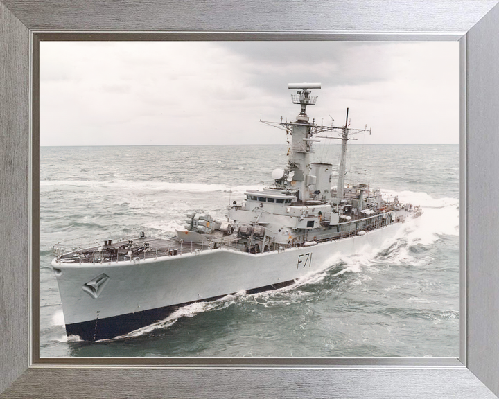 HMS Scylla F71 High Port Bow View Leander Class Frigate Photo Print - Posters, Prints, & Visual Artwork - by Hampshire Prints (image 7 of 9)